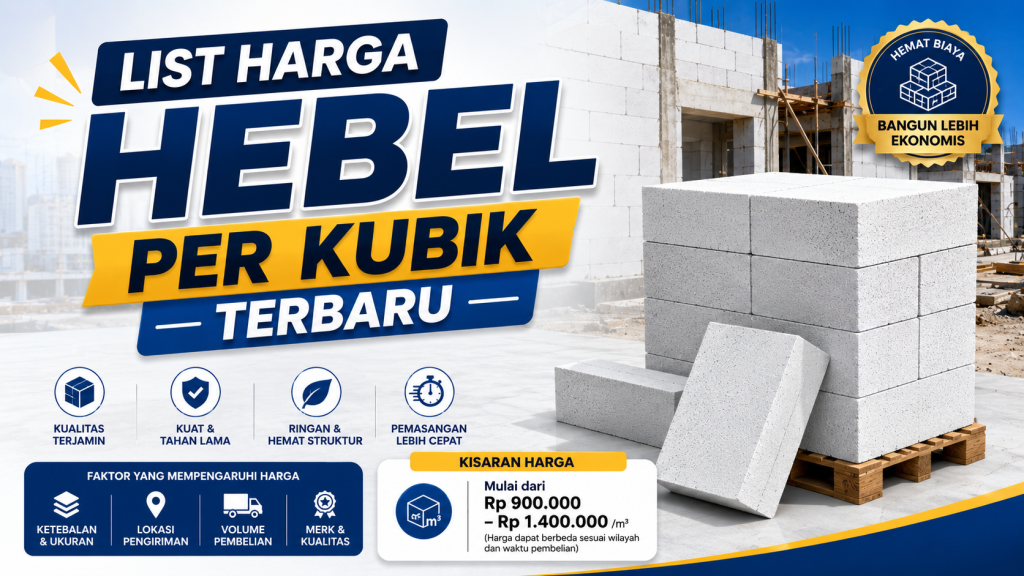 Harga Hebel Per Kubik